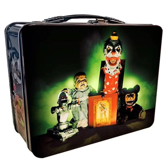 NEW Demonic Toys Metal Lunch Box Tin Full Moon Studios Horror Movie Collectible - Picture 2 of 2